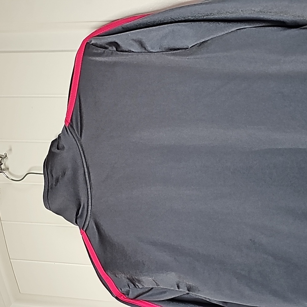 Adidas M grey/pink tracksuit style jacket - Picture 9 of 11